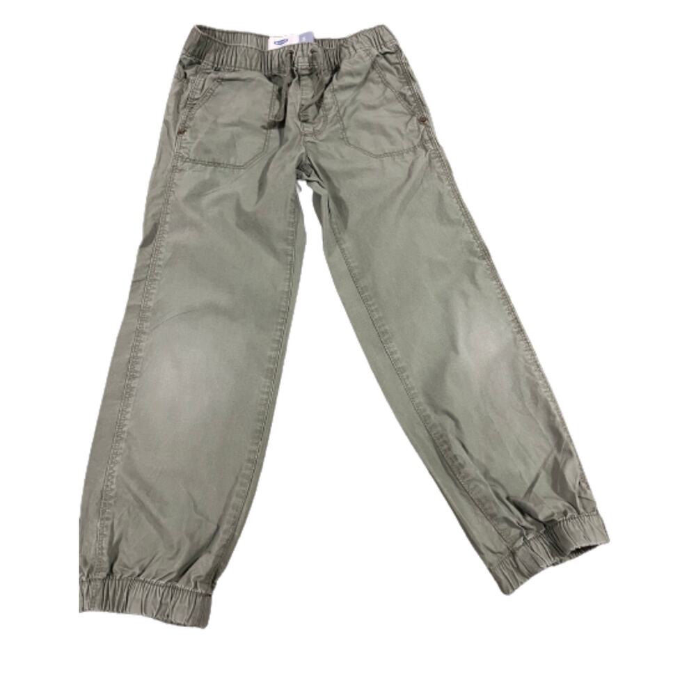 Old Navy olive green joggers (5T)